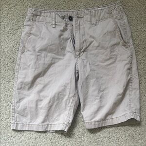 Old Navy Men's Light Tan Flat Front Shorts